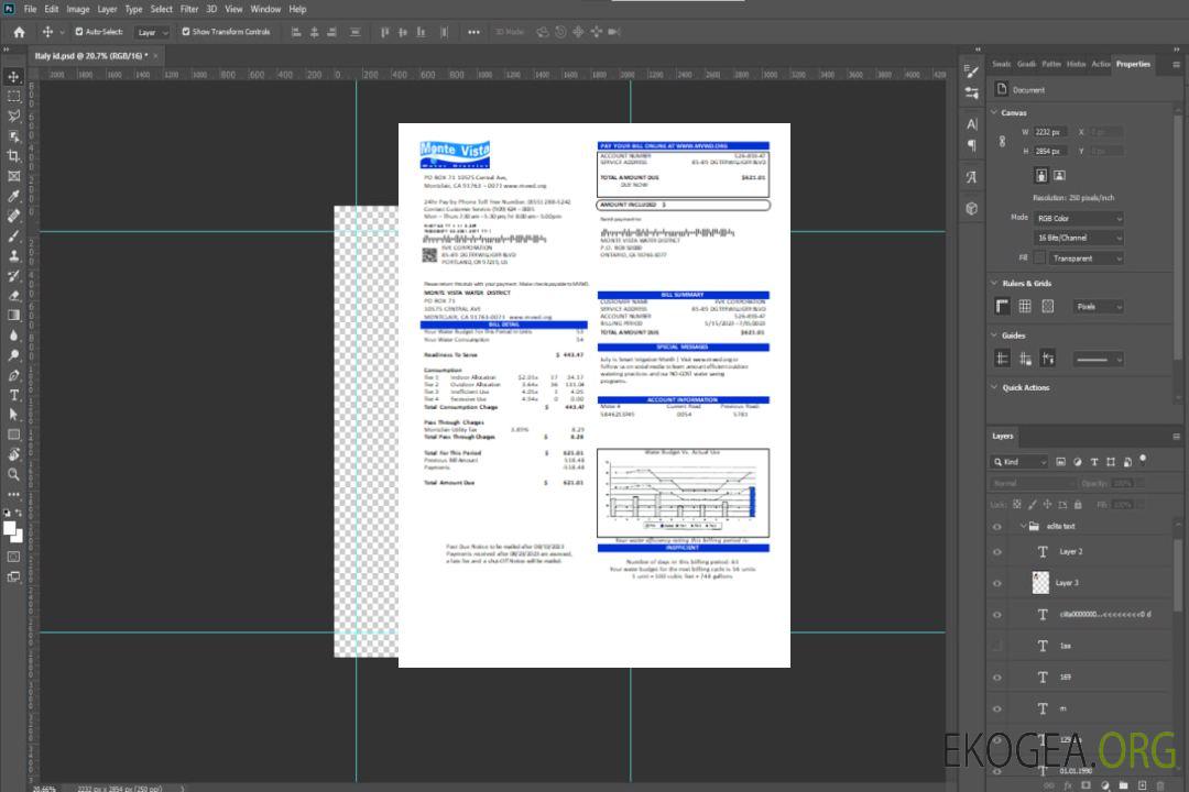 Projet de loi sur les services publics du district d'eau de Monte Vista en Californie, SCR template Projet de loi sur les services publics du district d'eau de Monte Vista en Californie, SCR template
